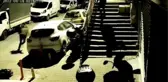 KAĞITHANE'DE MOTOSİKLETİNİ ÇALAN HIRSIZIN ÜSTÜNE ATLADI