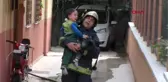YANGINDA BİRİ ÇOCUK 2 KİŞİ DUMANDAN ETKİLENDİ