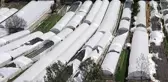 Amasya'da fırtına seralara zarar verdi