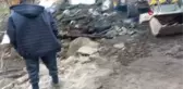 Artvin'de köy evinde çıkan yangında yaşlı adam hayatını kaybetti-Yangında hayatını kaybeden şahsın eşini arama çalışmaları sürüyor
