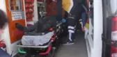 Otomobil ile çarpışan motosikletteki iki kardeş yaralandı