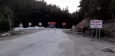 Abant-Taşkesti kara yolu heyelan riski nedeniyle ulaşıma kapatıldı