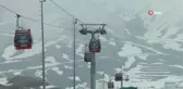 Erciyes'te Nisan ayında da kayak heyecanı sürüyor