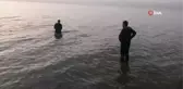Erçek Gölü'nde tek balık türü 'inci kefali' için av yasağı devam ediyor