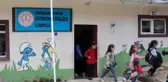 Köy okulundaki çocuklar hayatlarında ilk defa sinemayla tanıştı