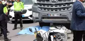 Hatay'da kamyon ile çarpışan motosiklet sürücüsü hayatını kaybetti