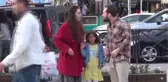 'KADES' uygulamasını tanıtmak amacıyla yapılan 'Kadına şiddet' konulu gösteriyi gerçek sanıp müdahale etmek istediler