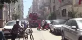 Son dakika haberleri! Metruk binada çıkan yangın hasara neden oldu