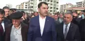 Bakan Kurum, Sürsürü Mahallesinde yapımı tamamlanan deprem konutlarında incelemelerde bulundu