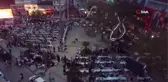 4 bin kişilik sokak iftarı böyle görüntülendi