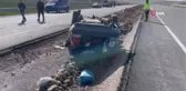 Bayram tatiline giden öğrenciler kaza yaptı: 1'i ağır 4 yaralı
