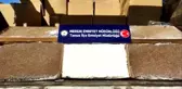 Mersin'de 5 milyon adet dolu makaron ele geçirildi