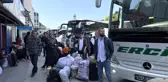 Otogarda bayram yoğunluğu