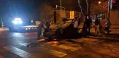 İki otomobilin çarpışması sonucu 3 kişi yaralandı