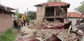 Çöken ağıldaki 7 küçükbaş hayvan telef oldu