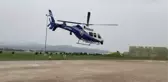 Kara yollarındaki bayram yoğunluğuna helikopter destekli denetim