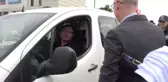 Kaymakam Hasan Yaman bayram trafiğini denetledi