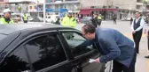 Sarıgöl'de emniyet kemeri uygulaması