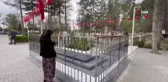 Baba Halisdemir, 15 Temmuz Kahramanı oğluyla bayramlaştı