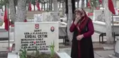 Bayram arefesinde şehitler unutulmadı