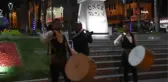 Davulcular Ramazan ayına davul gösterisi ile veda etti