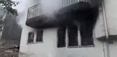 Malatya'da evde çıkan yangında dumandan etkilenen 2 kişi hastaneye kaldırıldı
