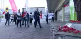 Sendikalar Atatürk Anıtı'na çelenk bırakmaya devam ediyor