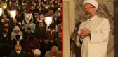 Ali Erbaş'tan Süleymaniye Camii'nde İngilizce hutbe! Dünyaya barış mesajı verdi