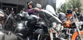 MOTOSİKLET TUTKUNLARI, 1500 KİLOMETRE YOL KATEDEREK DİYARBAKIR'A GELDİ