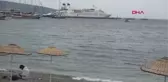 SEZONUN 4'ÜNCÜ KRUVAZİYERİ BODRUM'A GELDİ