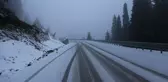 Ilgaz Dağı'nda mayıs ayında kar sürprizi