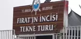 Vatandaşlara Fırat Nehri'nde ücretsiz tekne turu