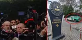 Dikkat çeken kare! Ümit Özdağ'ın gelişiyle arbede yaşanan İçişleri Bakanlığı'nın önüne HAYDİ aracı çekilmiş