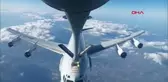 Türk Hava Kuvvetleri tanker uçağı tarafından NATO'nun AWACS uçağına Romanya üzerinde yakıt ikmali