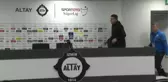 Altay-Giresunspor maçının ardından