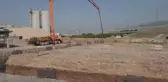 Naldöken Pazaryeri'nin Temel Betonu Döküldü