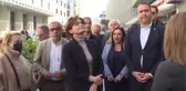 CHP İstanbul İl Başkanı Kaftancıoğlu TMMOB Adalet Nöbeti'ne katıldı