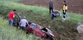 Son dakika haber! Kontrolden çıkan otomobil şarampole uçtu: 2 yaralı