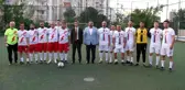 Sağlık çalışanları futbol turnuvasında buluştu