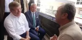DAVUTOĞLU, MERSİN'DE ESNAFLA BİR ARAYA GELDİ