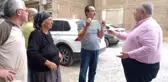 Evlerine zorla girilmek istenen mülk sahipleri isyan etti