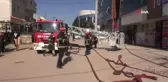 Rehabilitasyon merkezinin çatısında yangın çıktı, çatıda çalışan bir işçi yaralandı