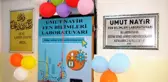 Umut Nayir, Cizre'de bir okula fen laboratuvarı kazandırdı