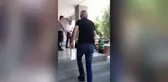Belediye Önünde İnekli Protesto
