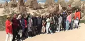 Kapadokya'yı gezen öğrenciler: 