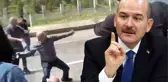 Bakan Soylu, HDP'li milletvekili Alican Önlü'nün polise taş attığı görüntüleri paylaştı: Kılıçdaroğlu'nun hamiliğindedir