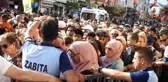Edirne'de bedava ciğer izdihamı