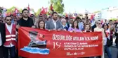 Beşiktaş'ta 19 Mayıs kutlamaları İlk Adım Yürüyüşü ile başladı