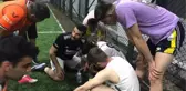 Futbol oynarken çarpışma sonucu dili boğazına kaçan genç hayata döndürüldü (2)