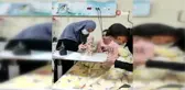 Hastanede tedavi gören çocuklara palyaço sürprizi